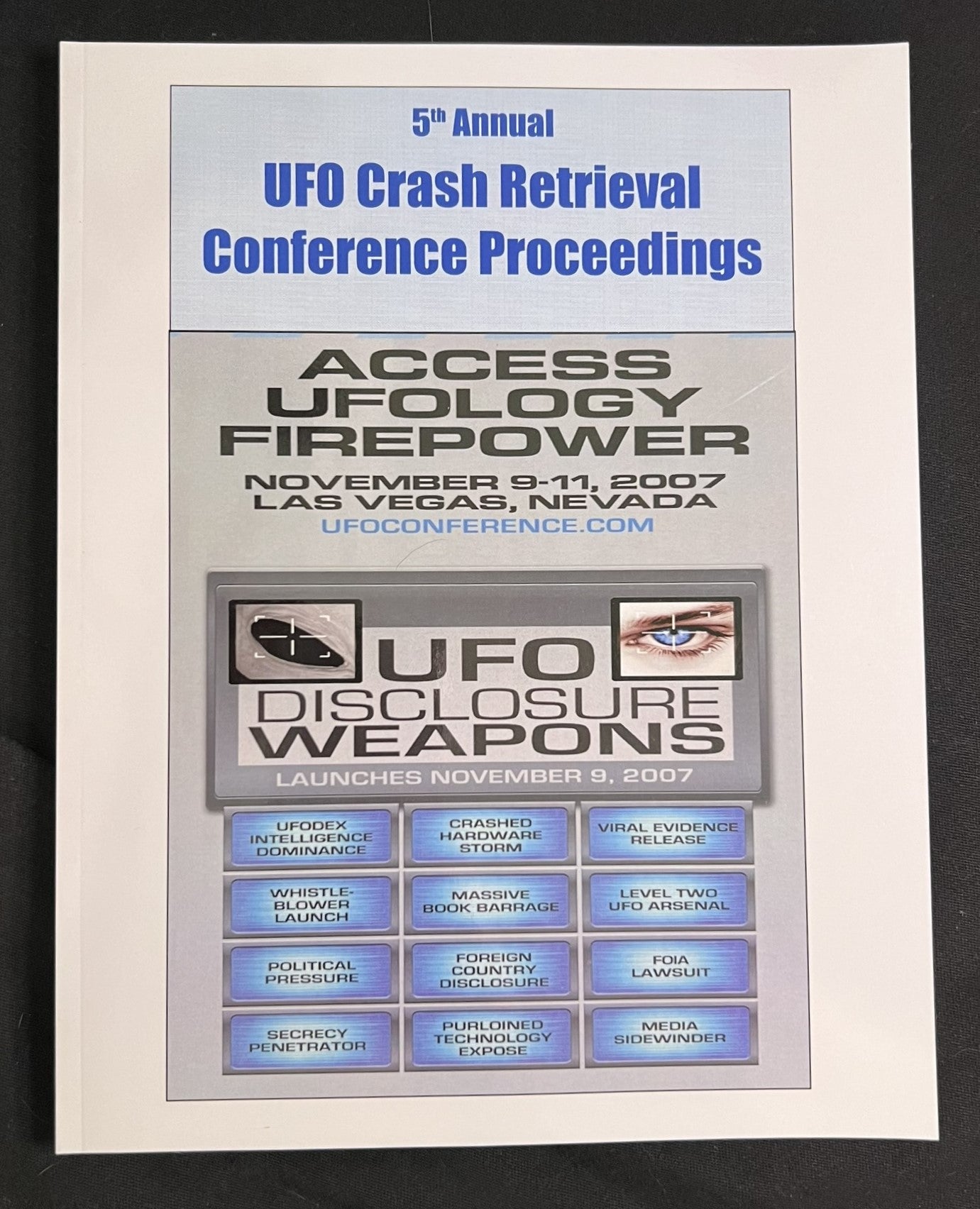 Ryan Wood - Crash Retrieval Conference Proceedings (2nd to 7th Annual) Set